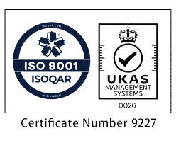 ISO9001認証 登録証